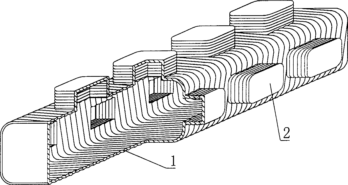 Light tube for filling cast-in-situ steel reinforced concrete