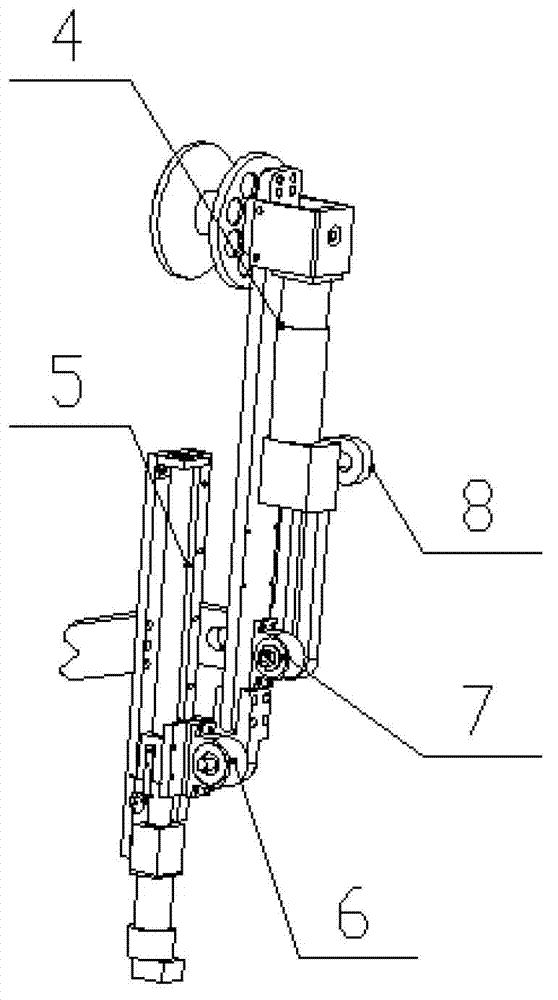 Inspection robot platform of 500kV split conductors