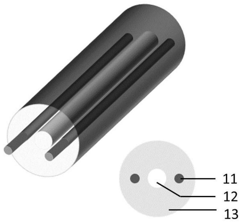 A kind of electrochromic fiber and preparation method thereof