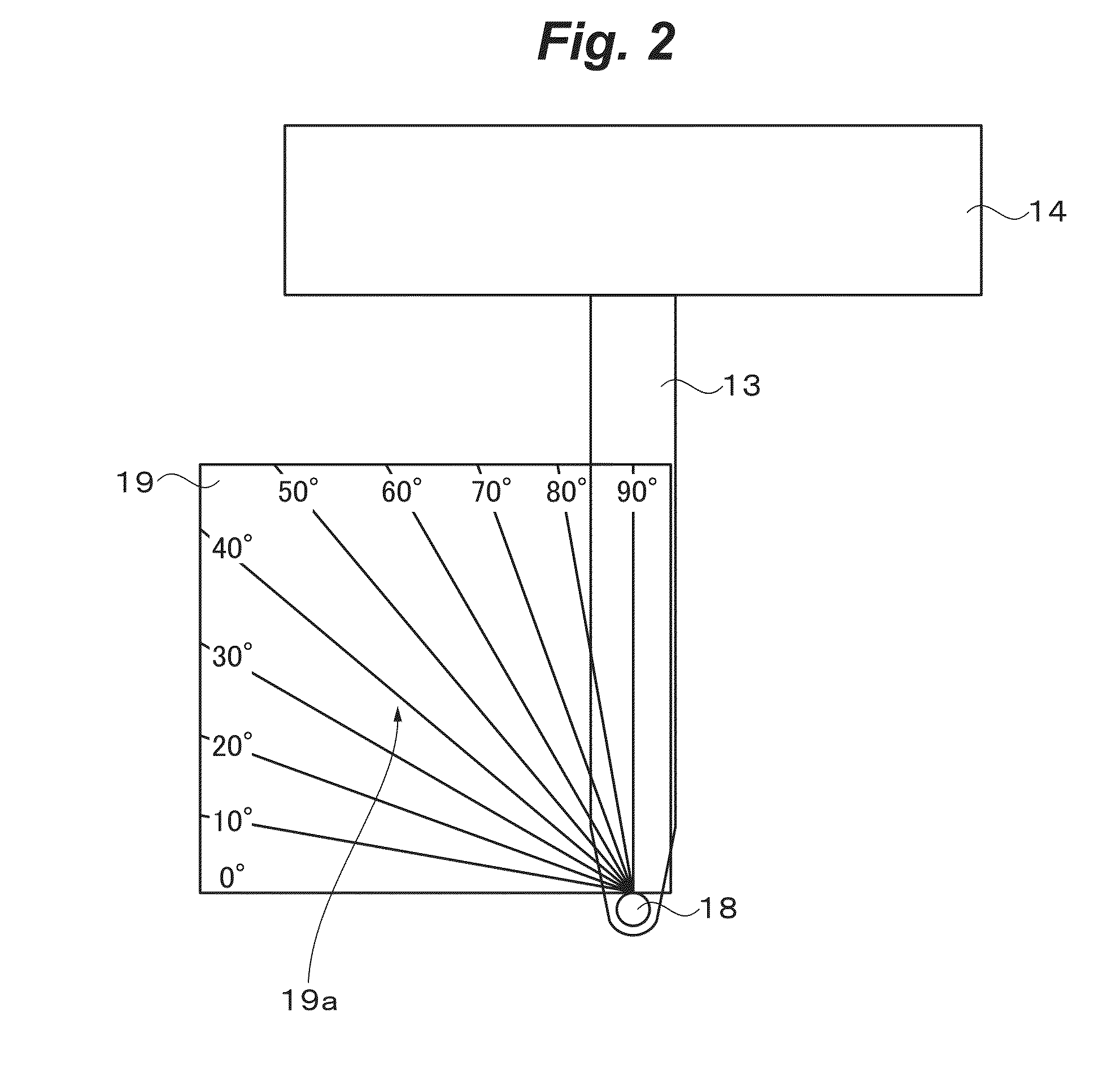 X-ray radiographic apparatus, method of measuring head tilt in taking radiograph, stand for x-ray radiographic apparatus, chair for x-ray radiographic apparatus, and head tilt setting device