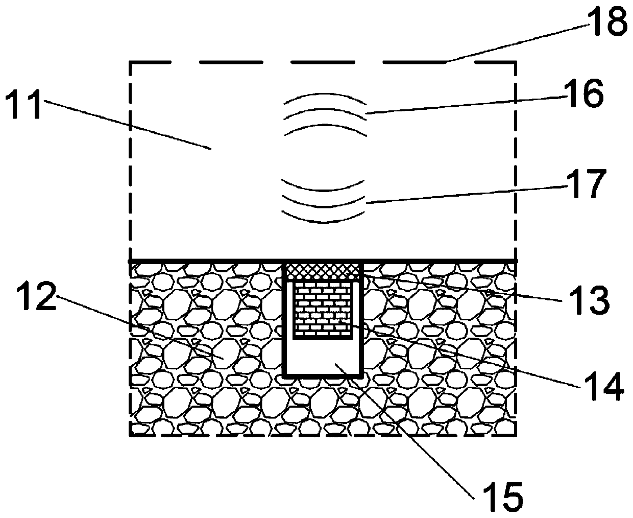 Ultrasonic transducer and nested structure thereof