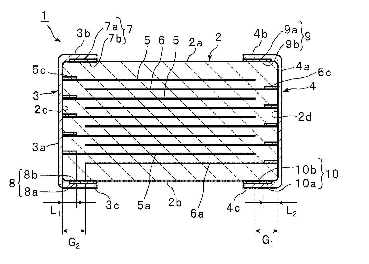 Laminated ceramic electronic component