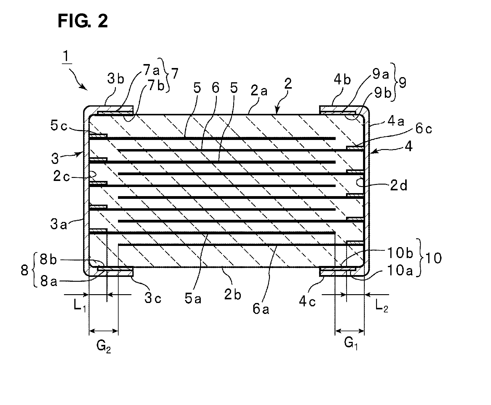 Laminated ceramic electronic component