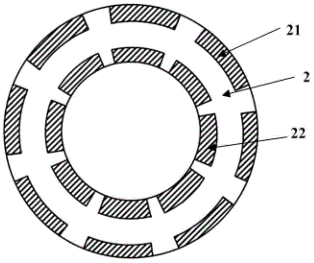 High power density permanent magnet brushless double-feed electric motor in novel structure