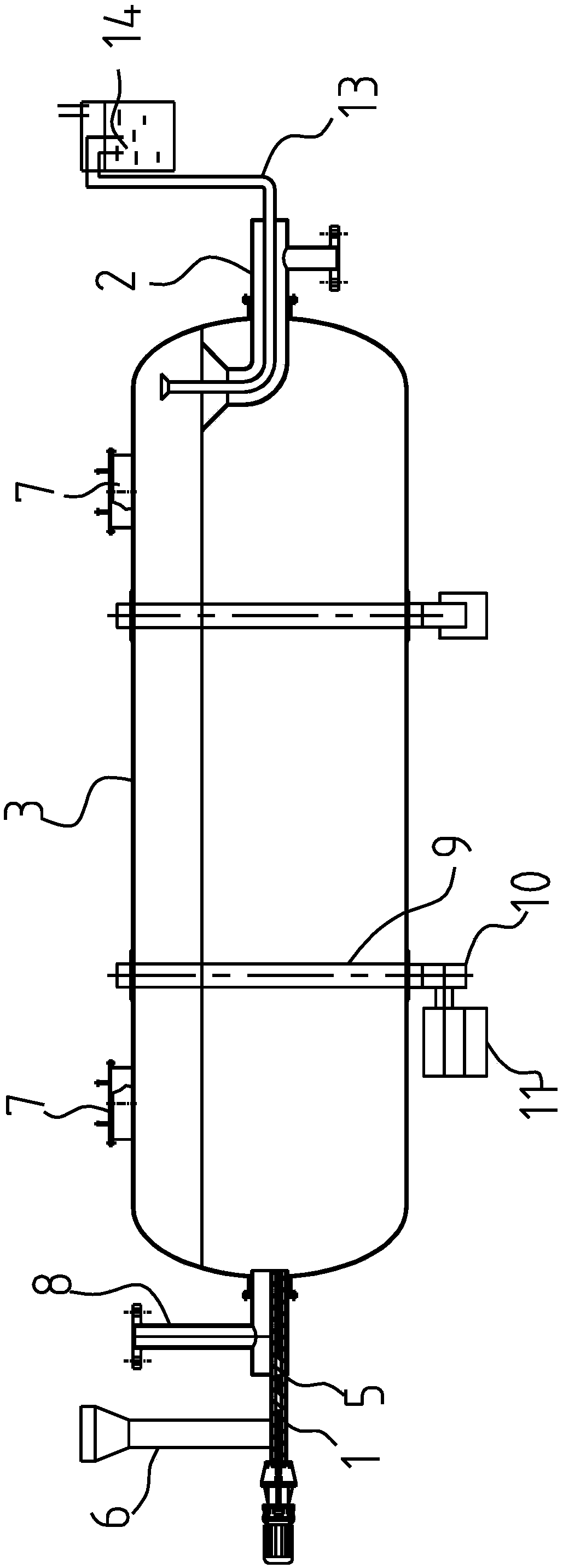 Drum type high-efficiency energy-saving micro-electrolysis reactor