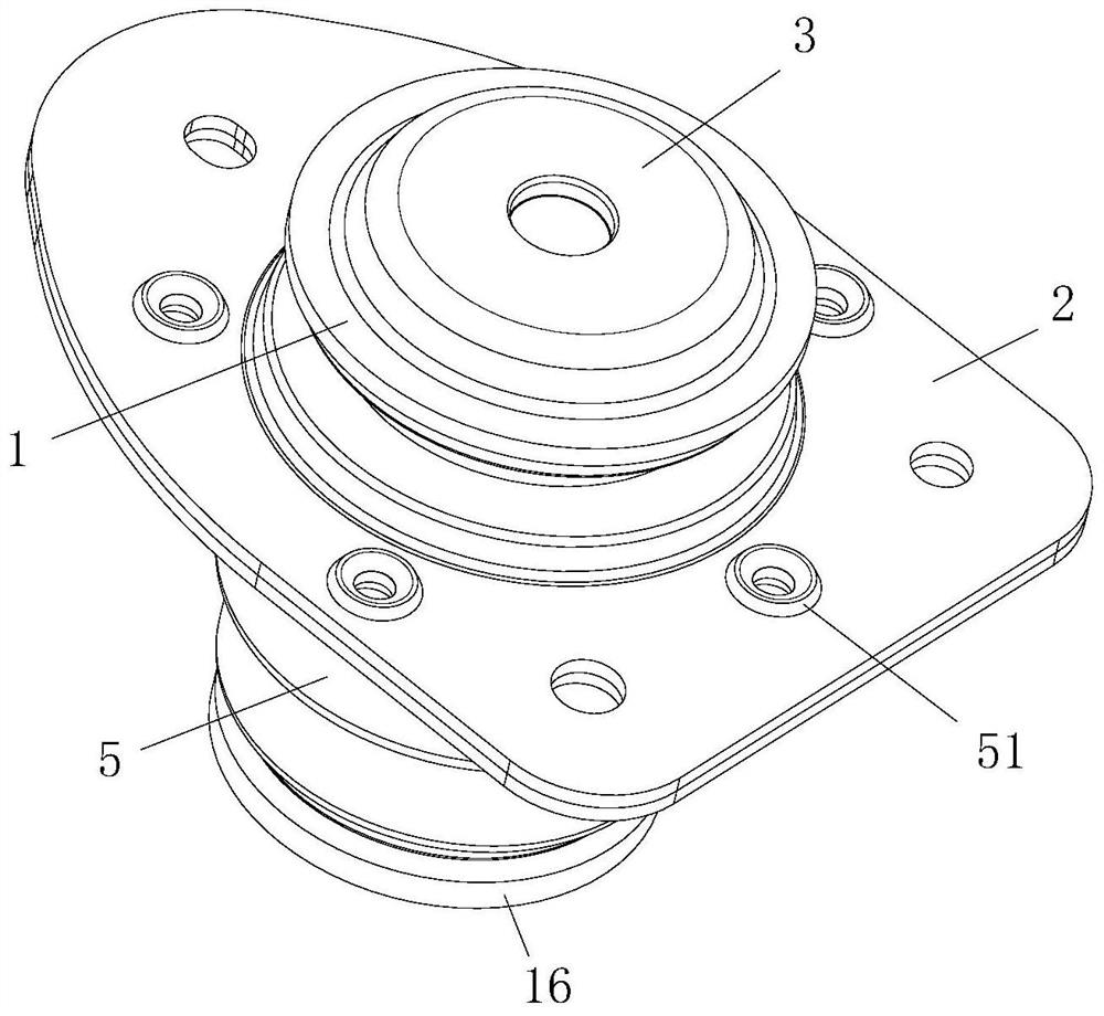 Vehicle body suspension