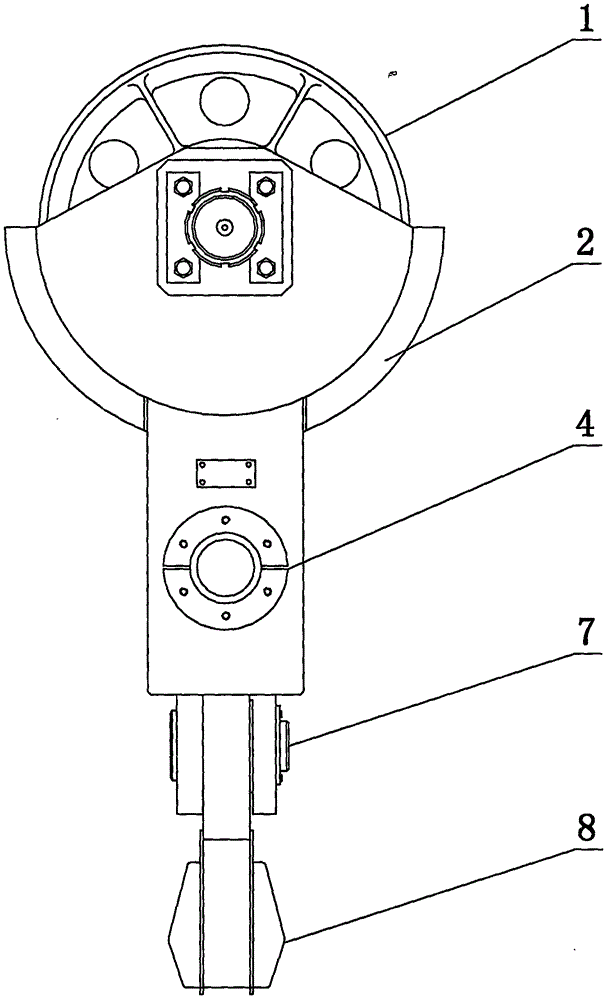 Self-balancing lifting hook