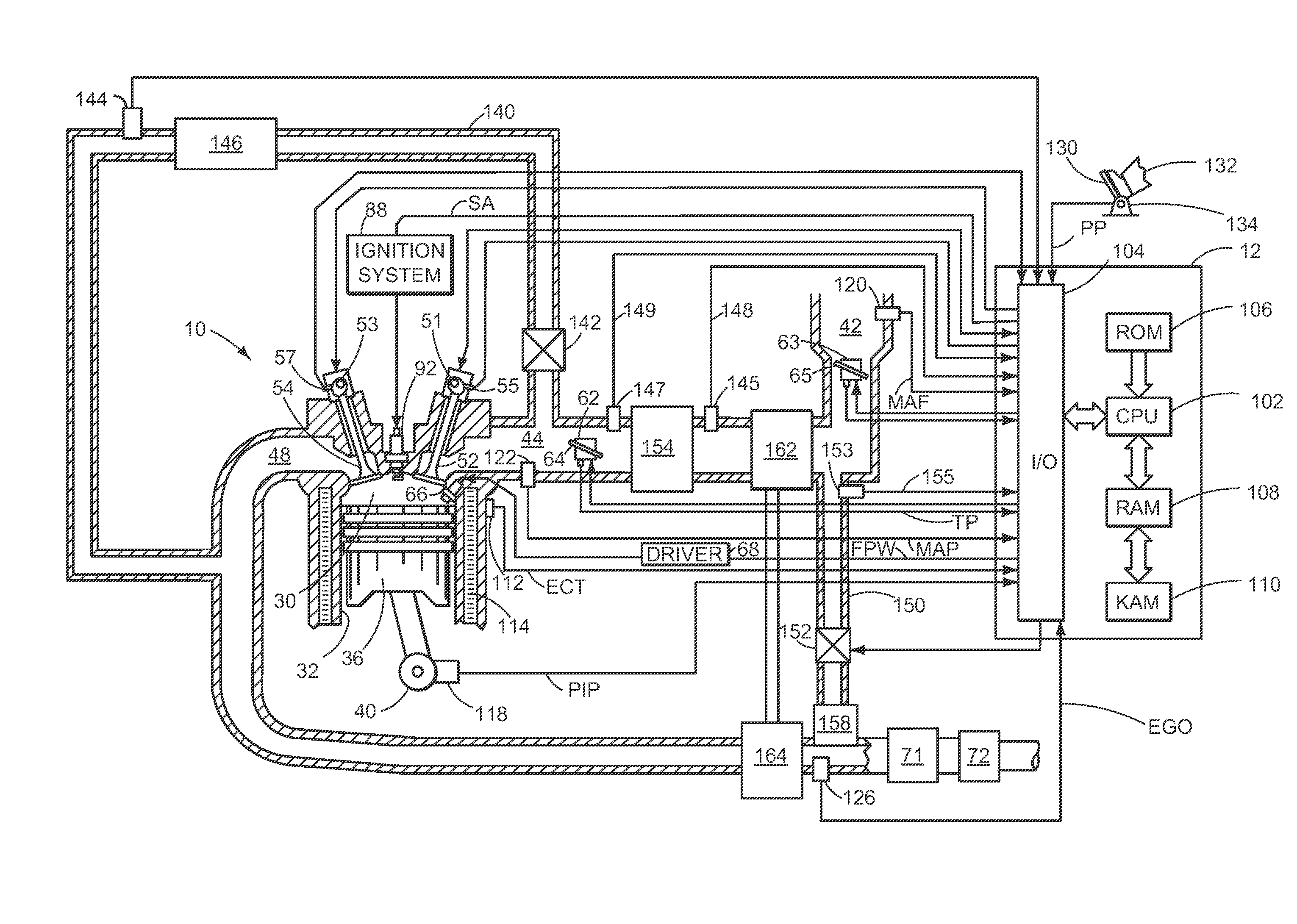 Exhaust gas recirculation (EGR) system