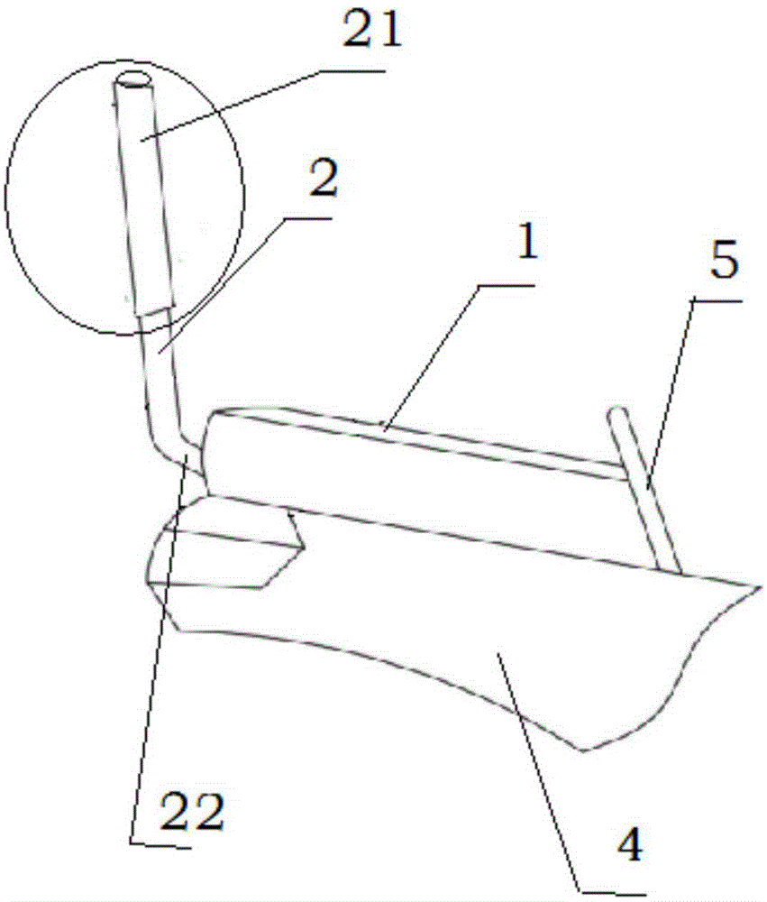 Electric vehicle collision-prevention device with warning function