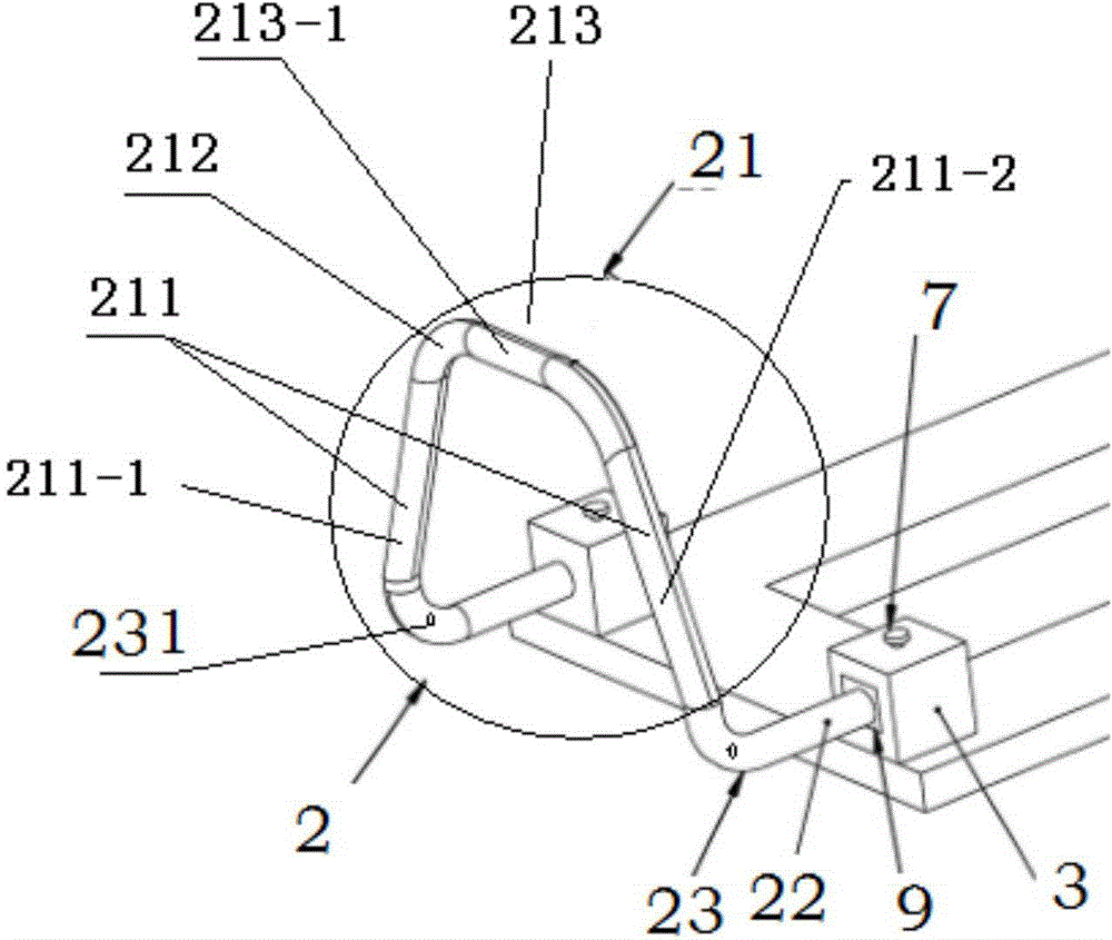 Electric vehicle collision-prevention device with warning function