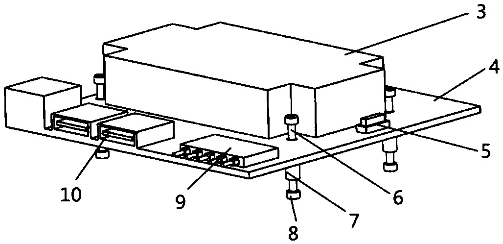 SLAM system based on multi-view panoramic inertia navigation