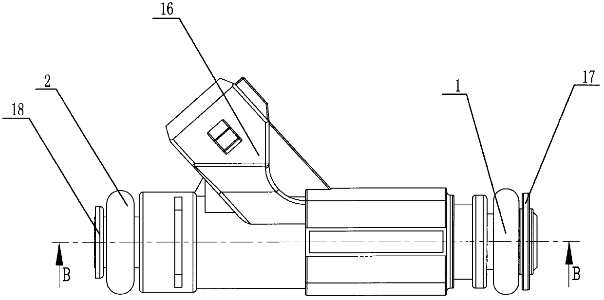 Electromagnetic fuel injection valve