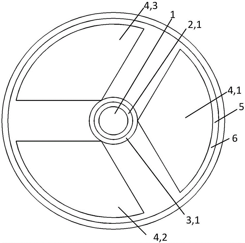 Large-mode-area single-mode multi-core segmented cladding fiber