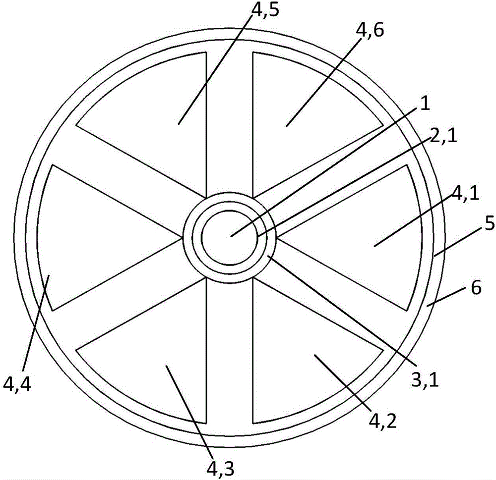 Large-mode-area single-mode multi-core segmented cladding fiber