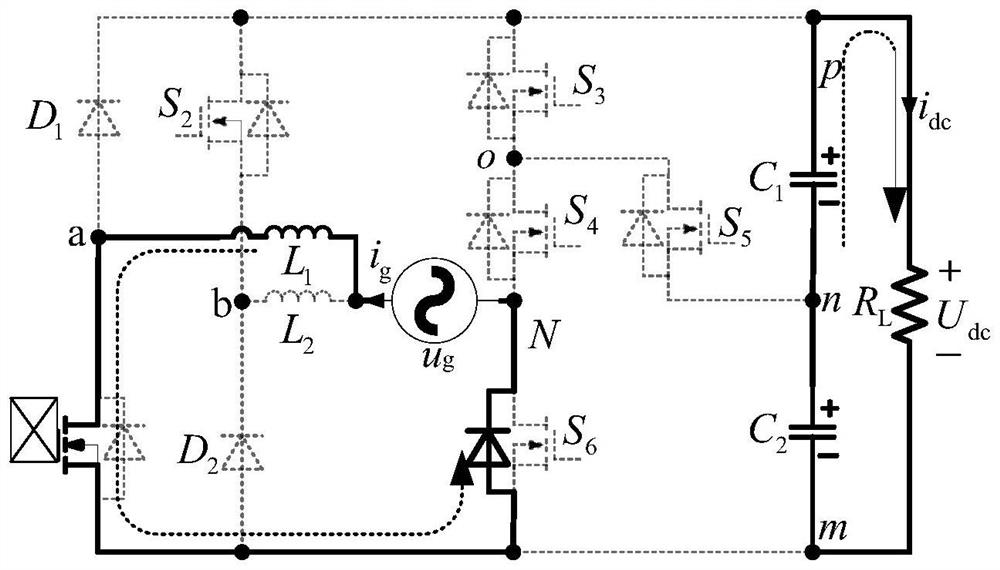 Three-level circuit for charging handheld electric crank