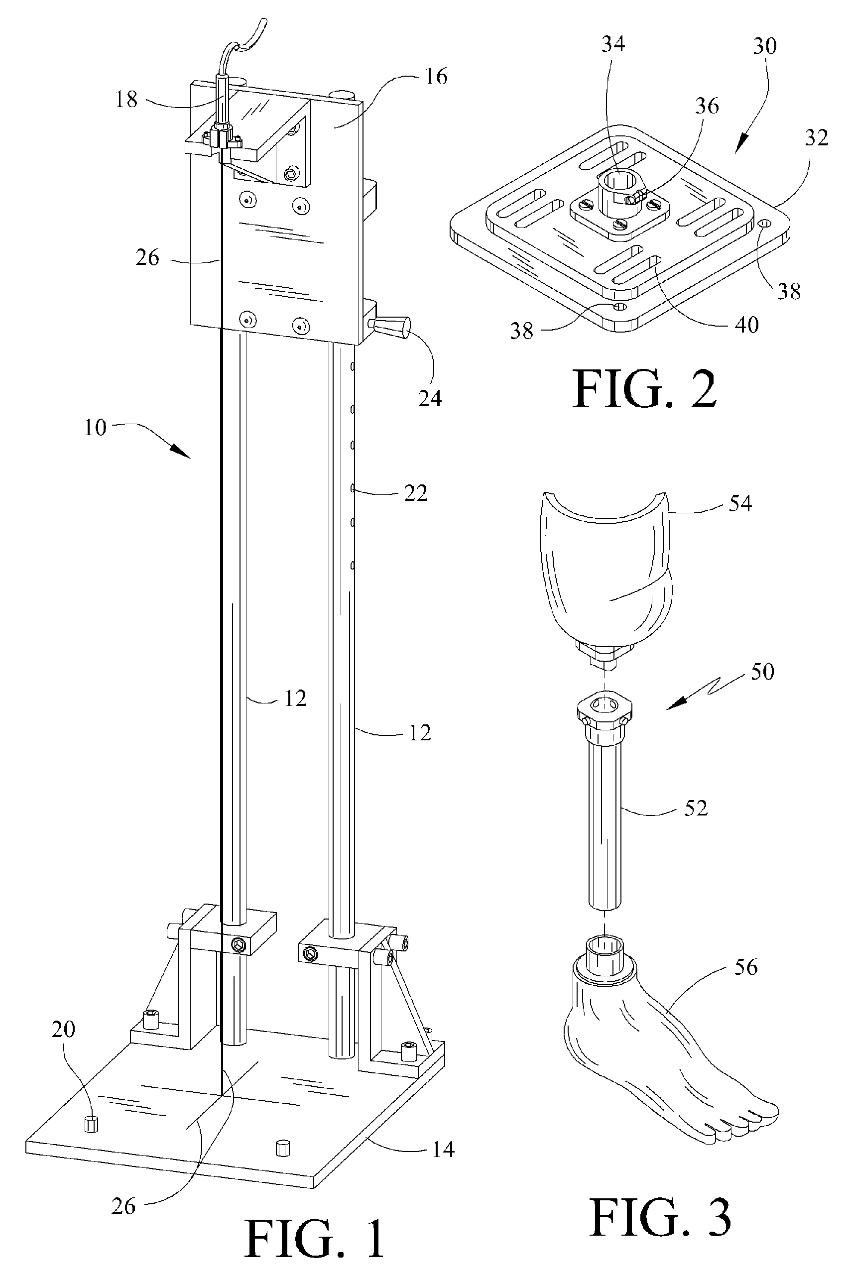 Method and Apparatus for Restoring Alignment of the Support Socket in the Manufacture of Leg Prostheses