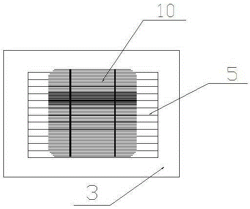 An elastic pressing mechanism applied to photovoltaic cell string welding