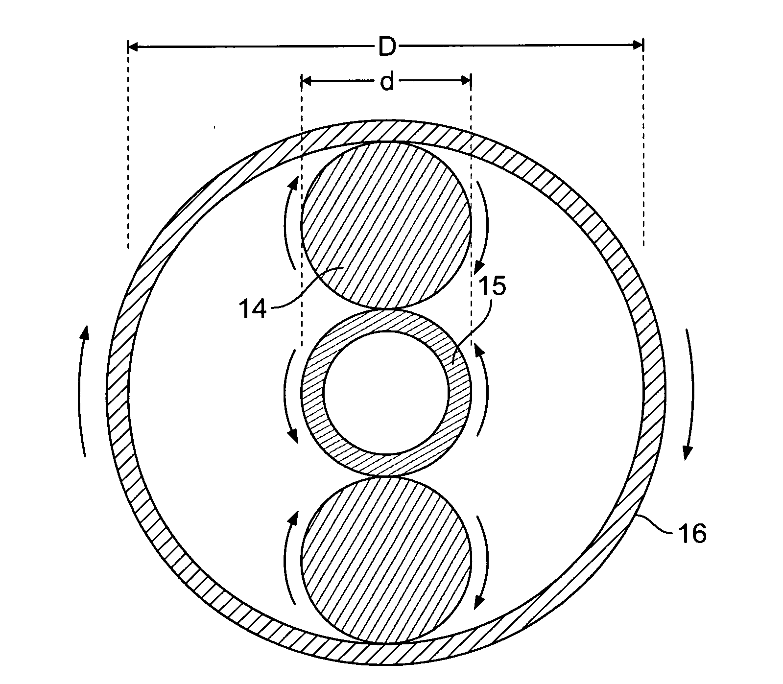 Gearless speed reducer or increaser