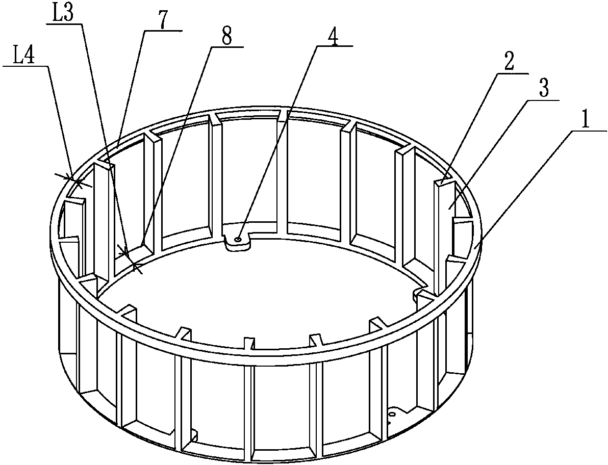 Permanent magnet motor magnetic steel installation and fixation retainer and permanent magnet motor magnetic cylinder comprising the same