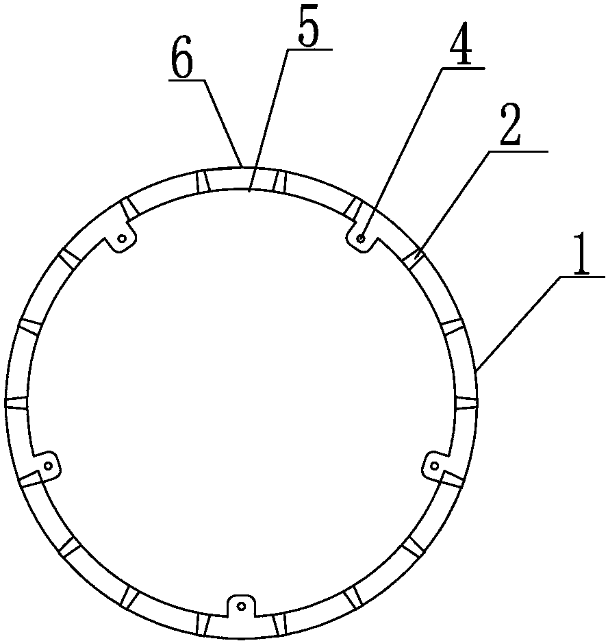 Permanent magnet motor magnetic steel installation and fixation retainer and permanent magnet motor magnetic cylinder comprising the same