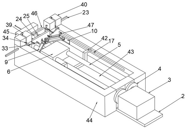 A fine metal wire drawing device