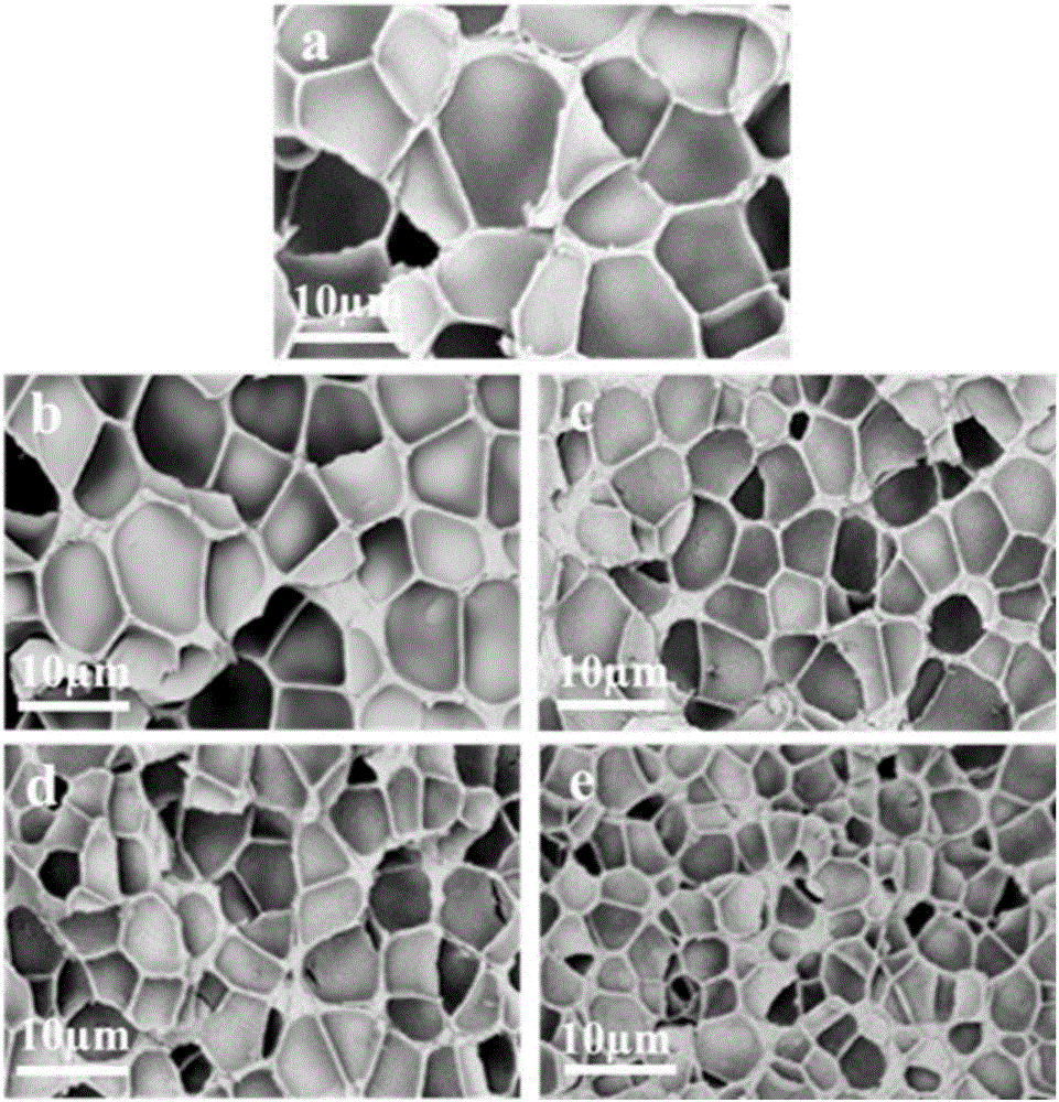 Preparation method of lightweight and high strength thermal insulation foam composite material