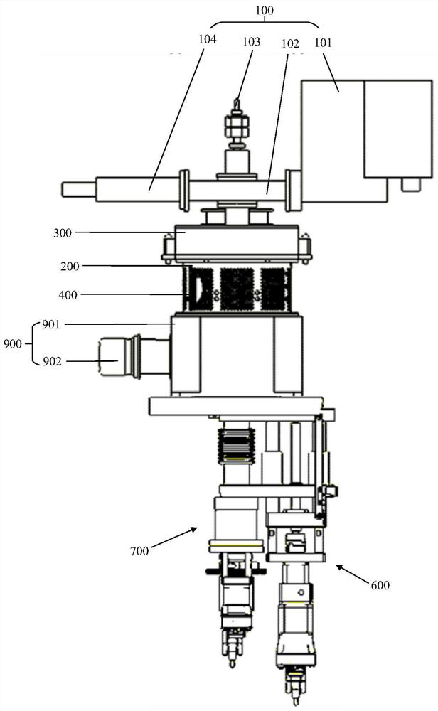 Microwave plasma chemical vapor phase deposition device