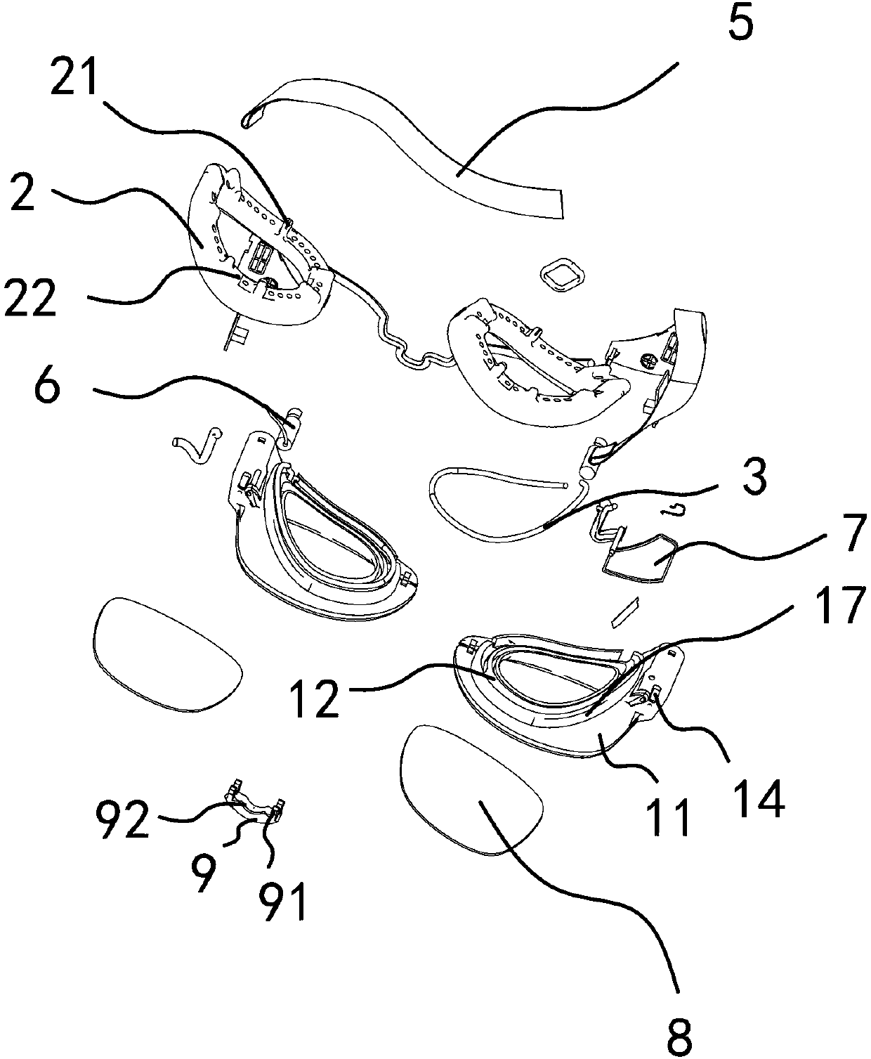 Health-care massage spectacles