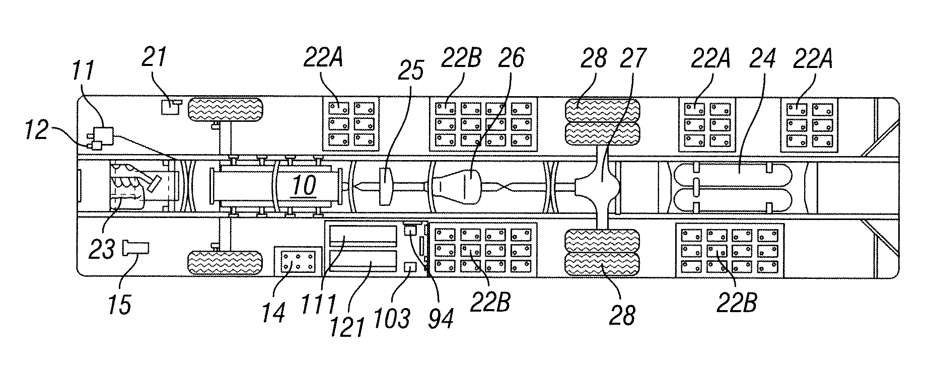 Multiple induction electric motor and vehicle