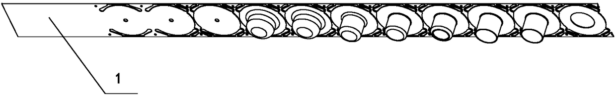 Forming dies for stamping and welding parts of pipes for vehicles