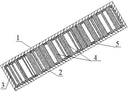 A deformation-resistant and pressure-resistant equal temperature plate