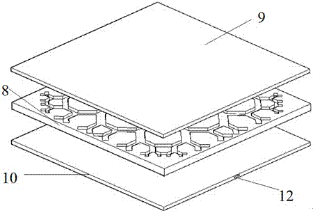 A deformation-resistant and pressure-resistant equal temperature plate