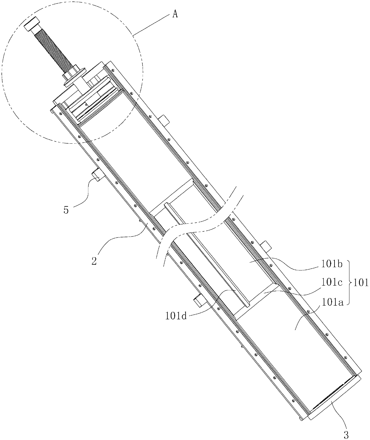 Die for forming concrete pipe pile