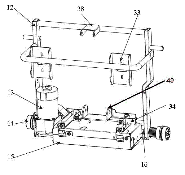 Three-dimensional massaging machine