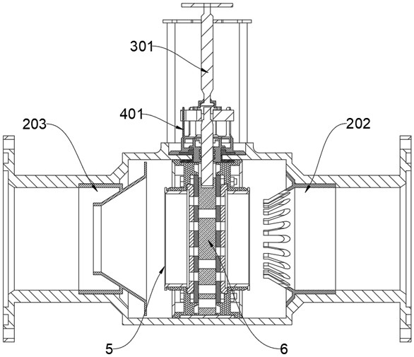 Anti-stamping type valve for agricultural irrigation