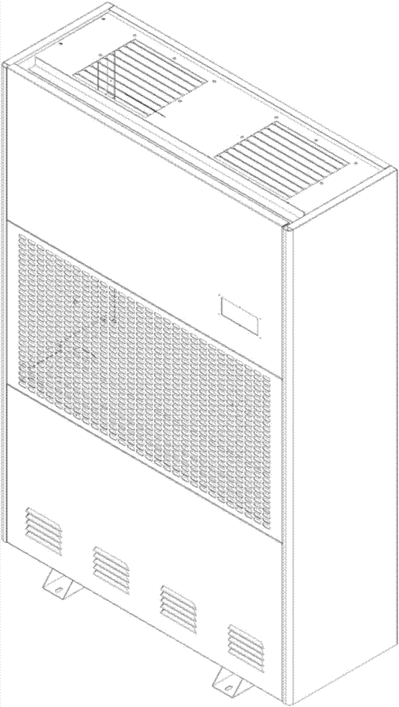 Low-temperature dehumidifier for refrigeration house