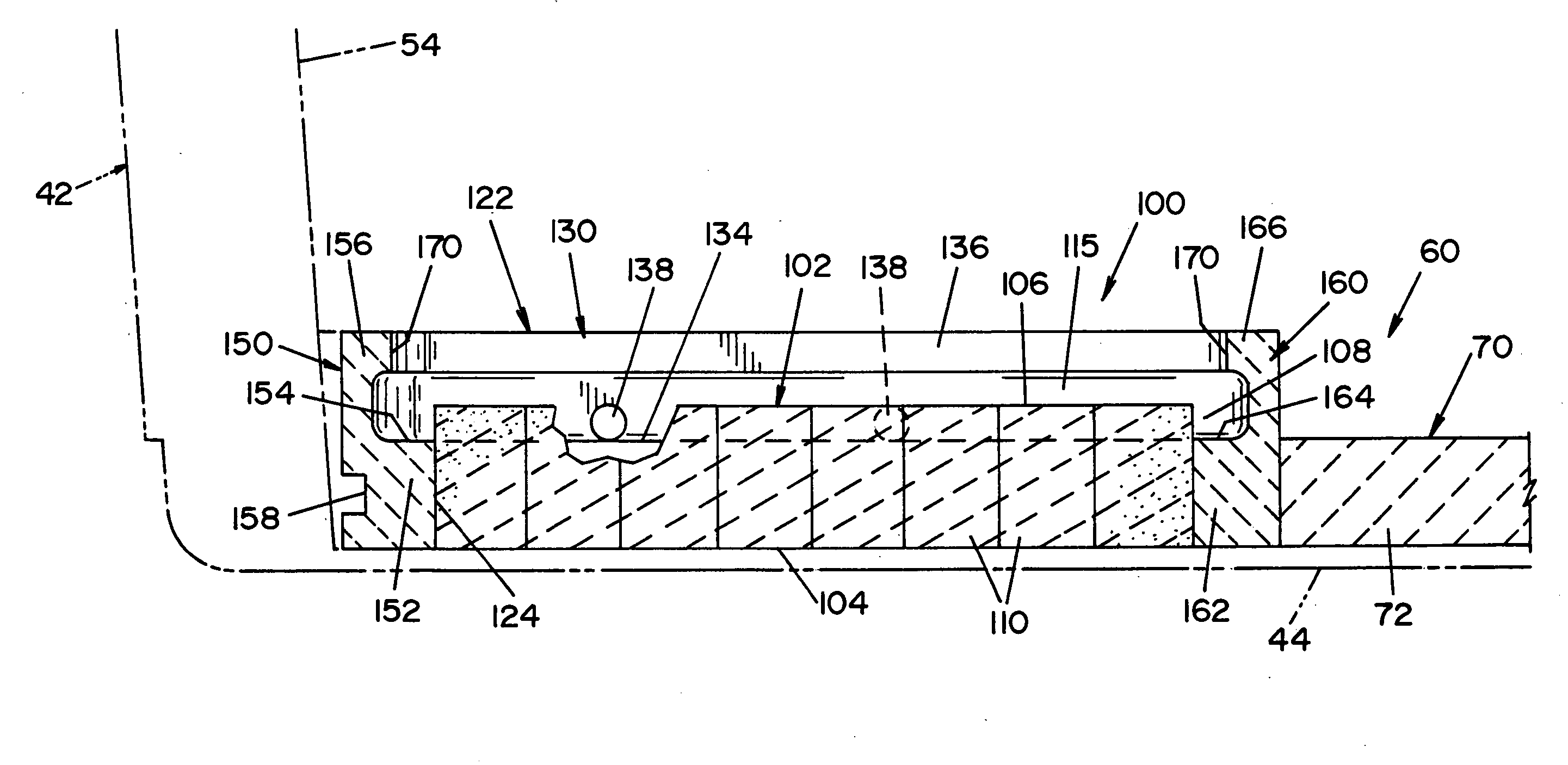 Impact pad for metallurgical vessels