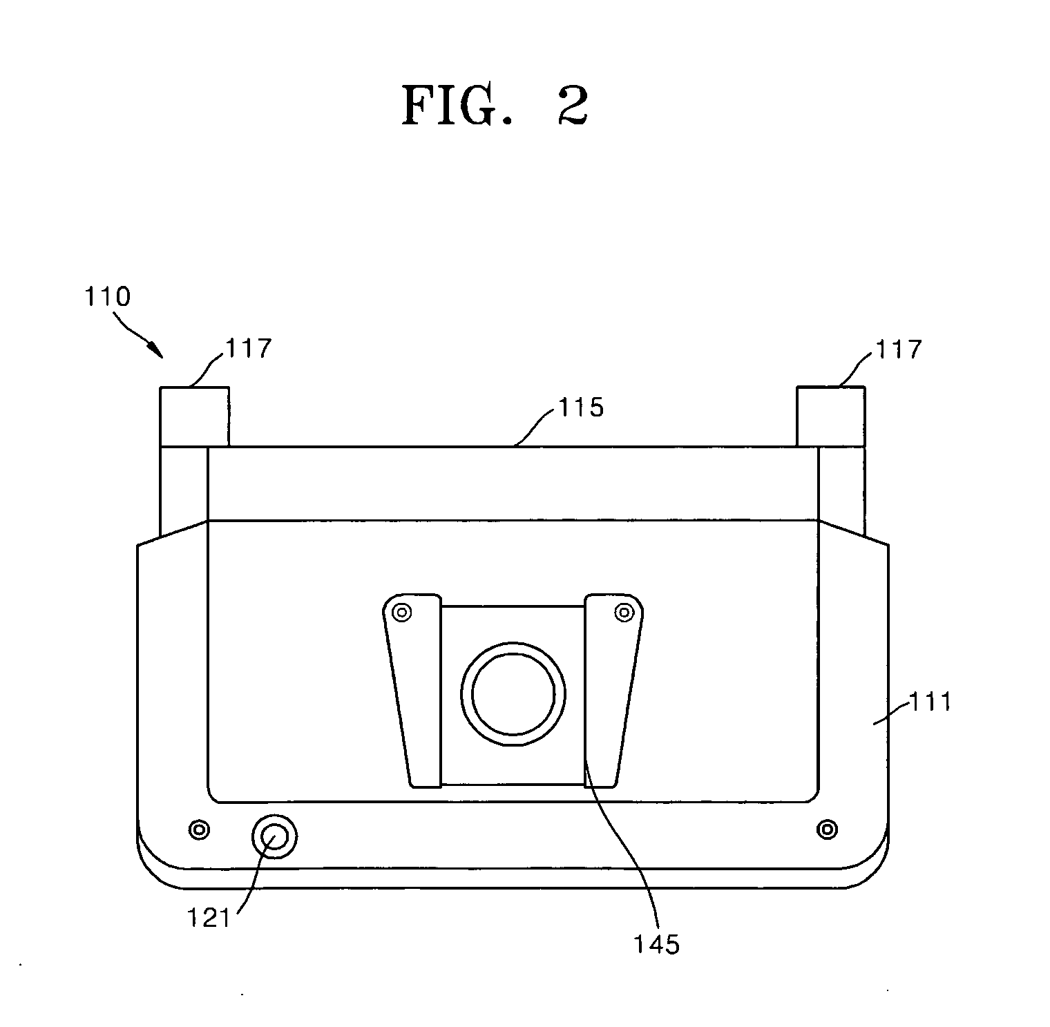 Cradle for use with a portable electronic appliance and a portable electronic appliance set including the cradle