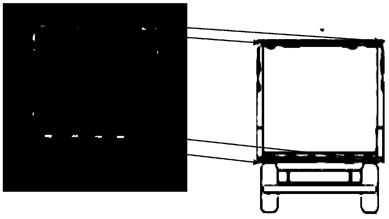 Recognition method, system and storage medium for motor vehicles not affixing reflective markings in accordance with regulations