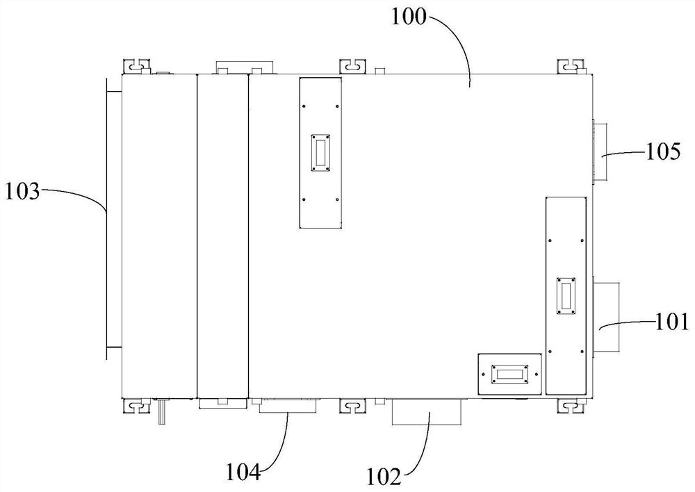 Indoor air conditioning system, indoor air conditioning method thereof and readable storage medium