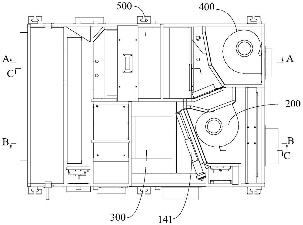 Indoor air conditioning system, indoor air conditioning method thereof and readable storage medium