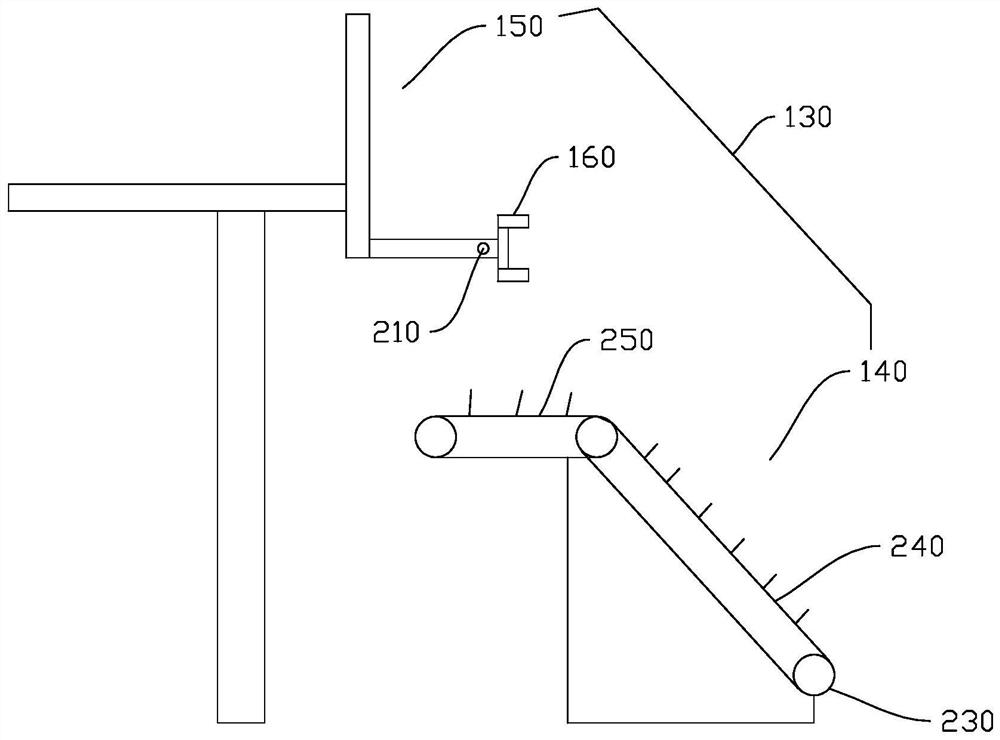 Production line and production method of energy-saving profile