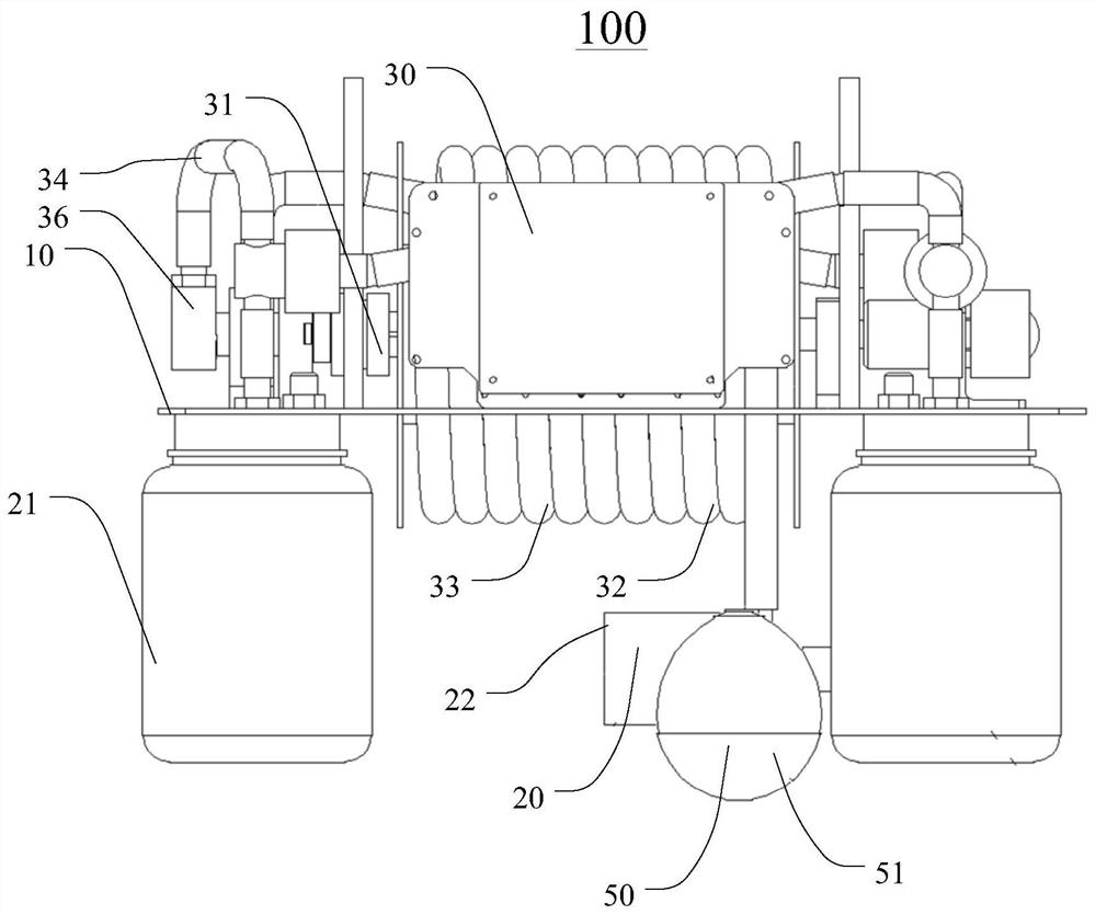 Unmanned aerial vehicle automatic water taking device