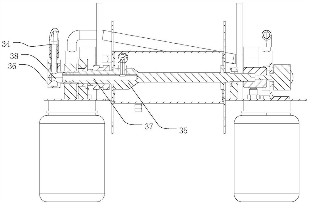 Unmanned aerial vehicle automatic water taking device