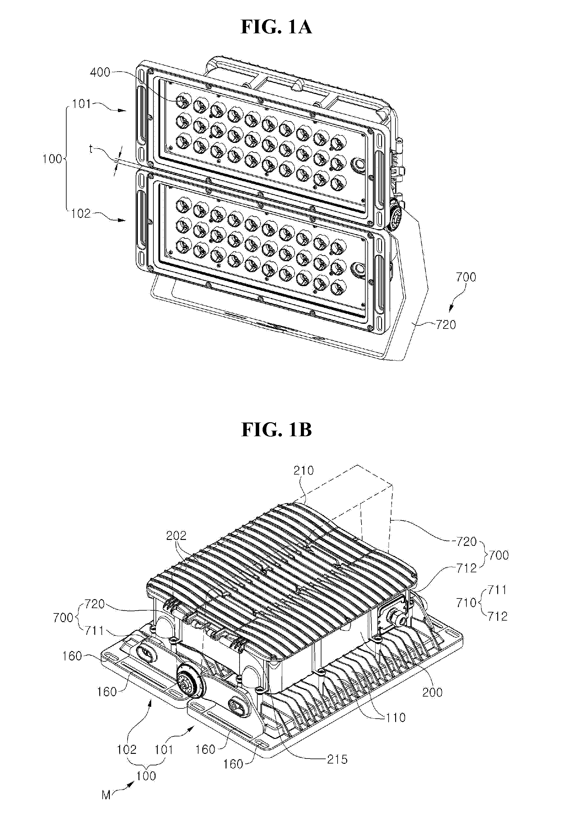 Optical semiconductor illuminating apparatus