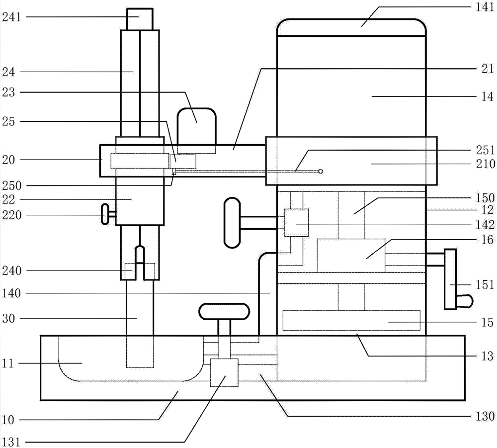 Motor-driven ink grinding device