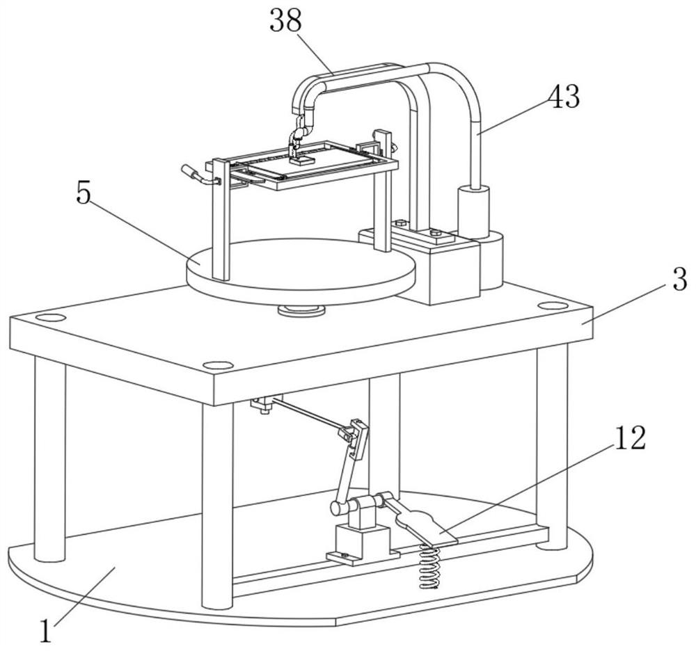 Chip welding device for PCB and circuit board preparation process