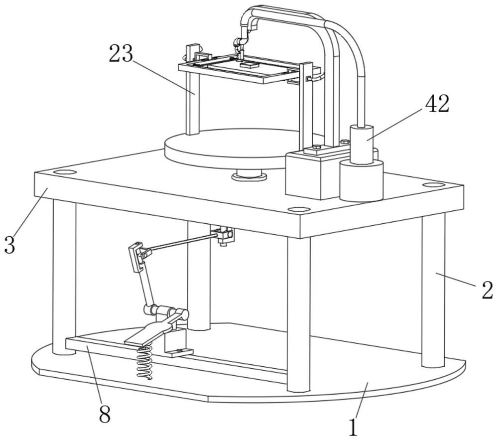 Chip welding device for PCB and circuit board preparation process