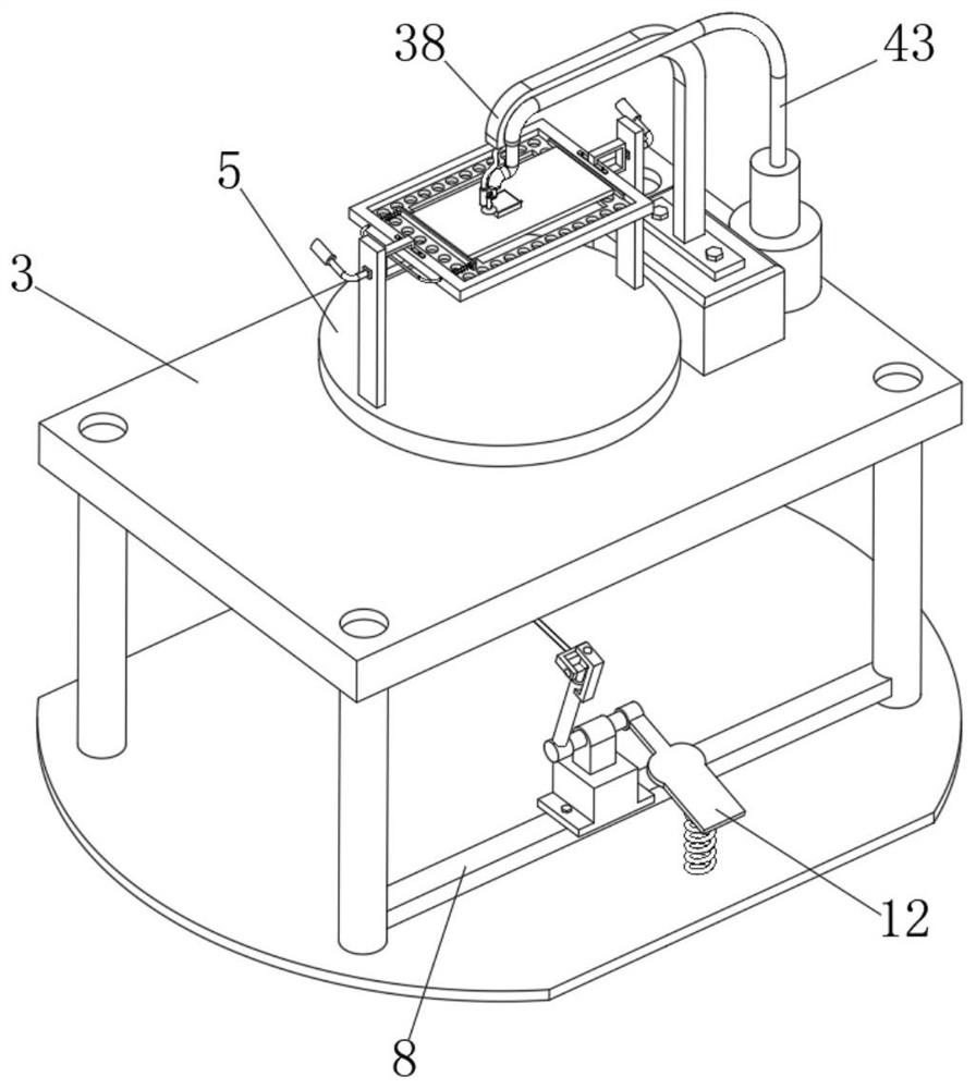 Chip welding device for PCB and circuit board preparation process