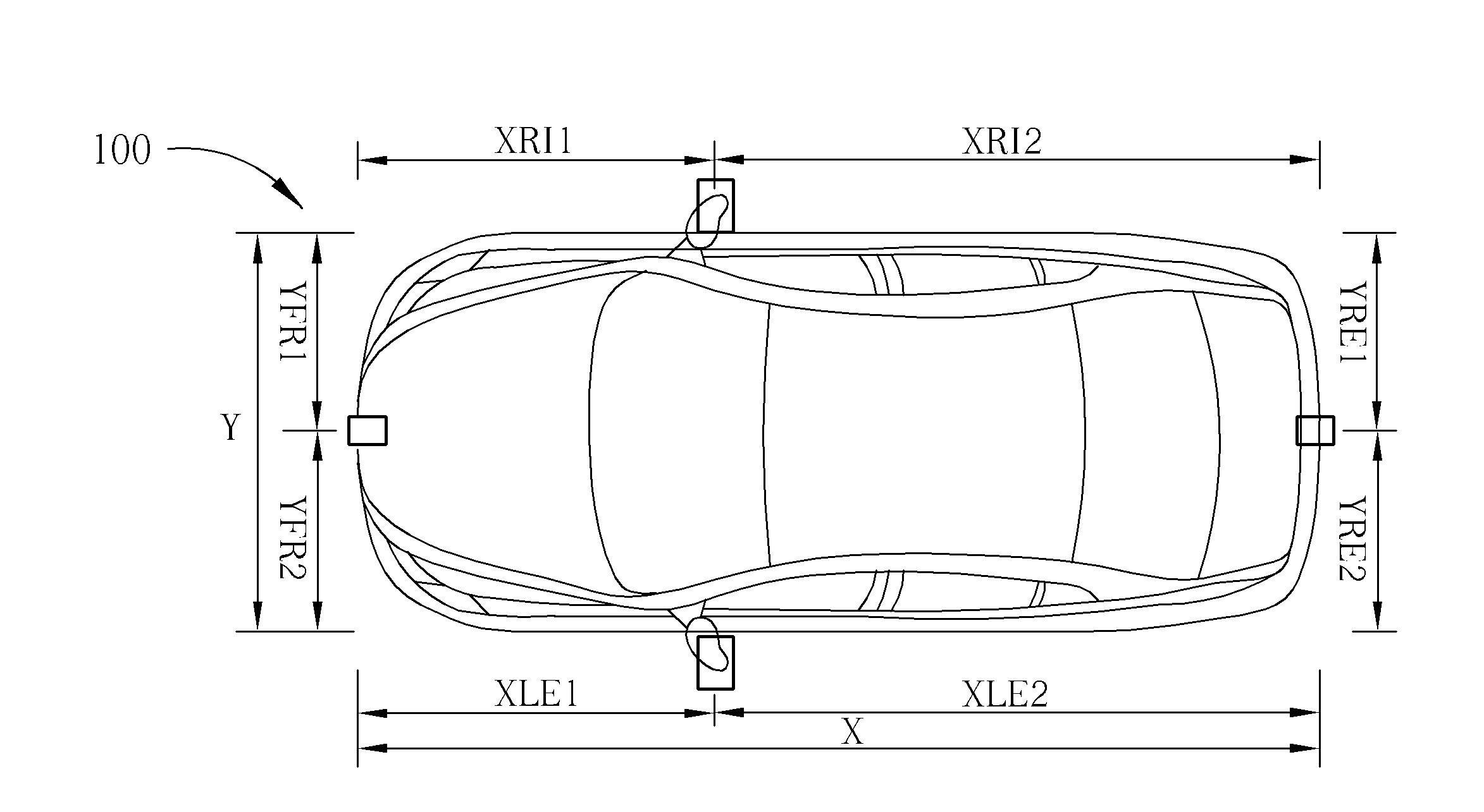 Calibration circuit for automatically calibrating a view image around a car and method thereof